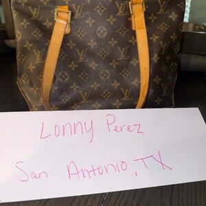 Louis Vuitton Tan Interior Handbag